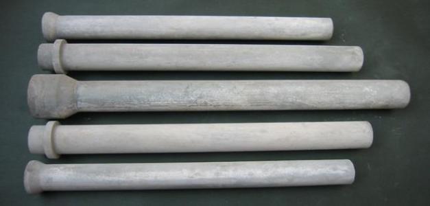 Rising tube in aluminum alloy casting